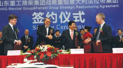 Image for article Ferretti outlines plans to tap into Chinese market